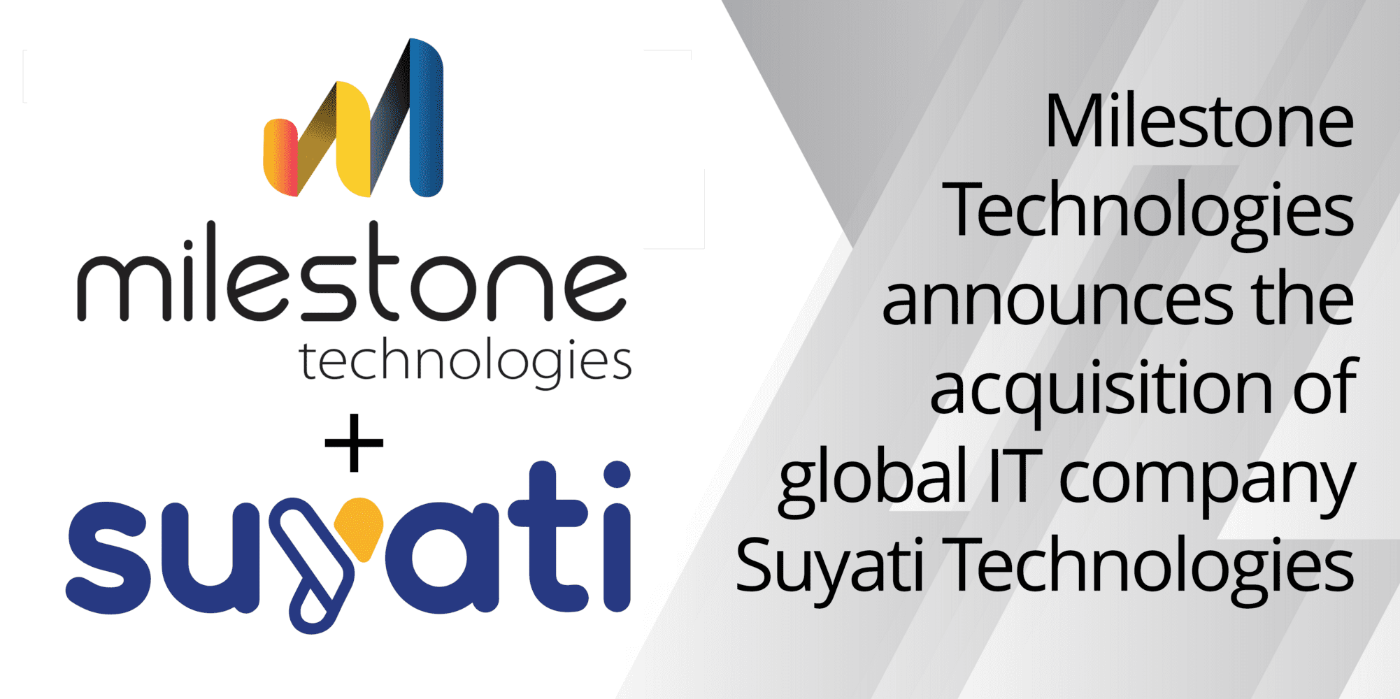 Milestone Technologies announces acquisition of Suyati Technologies