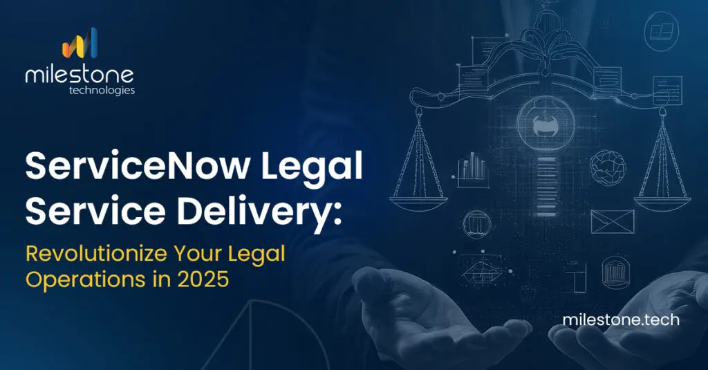 ServiceNow Legal Service Delivery dashboard showcasing automated workflows and real-time insights, streamlining legal operations and enhancing efficiency for modern legal teams.